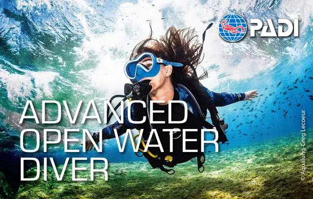 PADI advanced open water course